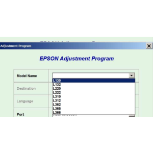 Сброс памперса Epson L366