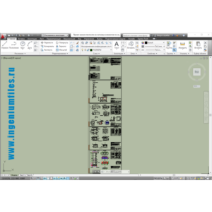 Проект канала теплосети из лотковых элементов по серии