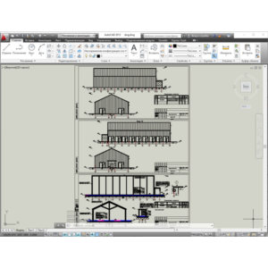 Проект строительства склада для сена
