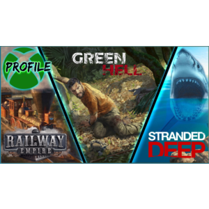 Green Hell + Stranded Deep + Railway Empire XBOX ONE