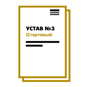 Устав ООО №3 (Стартовый) на 10 страницах 2025