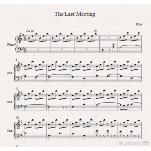 The Last meeting- bliss-notes