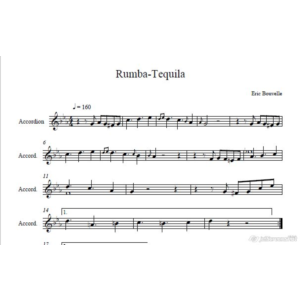 Eric bouvelle- Rumba Tequila (accordion)