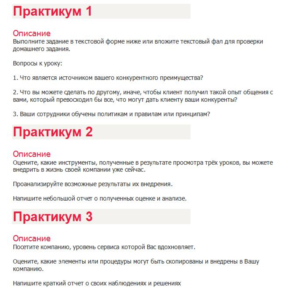 Бизнес-практикум Синергия (Первоклассный сервис)