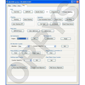 Canon Service Tool V5204