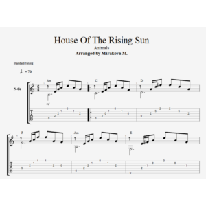 House of the Rising Sun - The Animals
