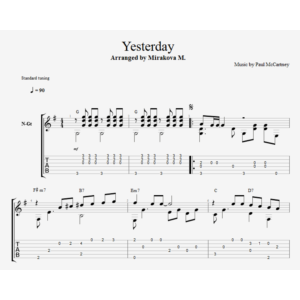 Yesterday - The Beatles