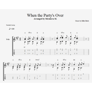 Billie Eilish - When the Party´s Over