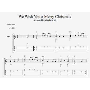 We Wish You a Merry Christmas