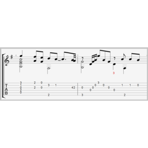 Щелкунчик табы для гитары