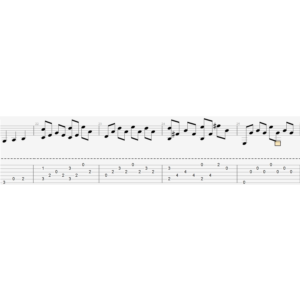 Последняя поэма табы для гитары