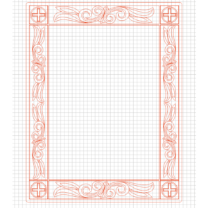 Киот для иконы_1 (вектора для станка с ЧПУ)