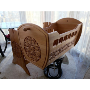 Люлька резная (программы ArtCAM 2011, векторCorelDRAW )