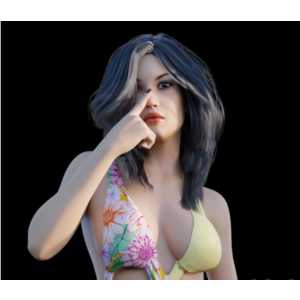 Девушка бикини