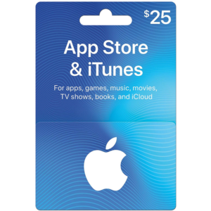 iTunes Gift Card $25 USA - без комиссии