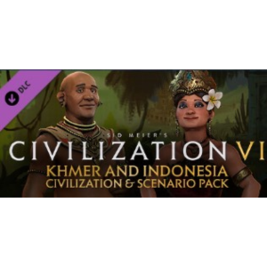 DLC Civilization VI Khmer and Indonesia Civilization