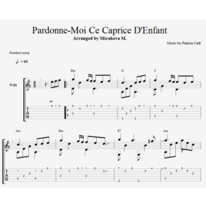 Pardonne Moi Ce Caprice D'enfant