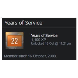 ✅Аккаунт стим 2003 года. 6 dig Выслуга 22 года +медали✅