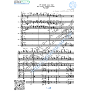 In the Mood (Ноты для 6-ти гитар)