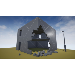 Дент сеть уничтожения UE4