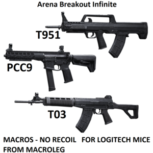 Arena Breakout Infinite. Скрипты для logitech. Пак 7