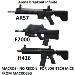 Arena Breakout Infinite. Скрипты для logitech. Пак 4