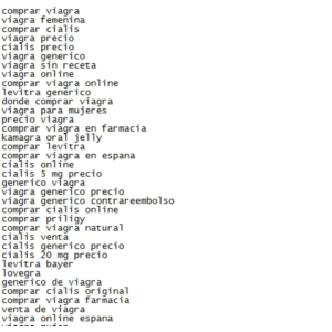 Ключи фарма SPANISH. Viagra, Cialis, Levitra и т.д.