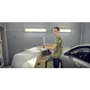 Оклейка переднего бампера со всеми нюансами