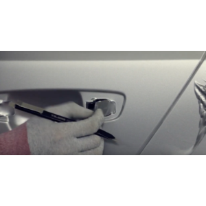 Оклейка задней двери со всеми нюанасами