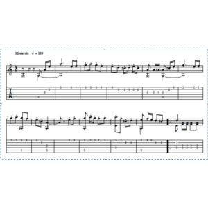 Рио-Рита. Ноты для гитары