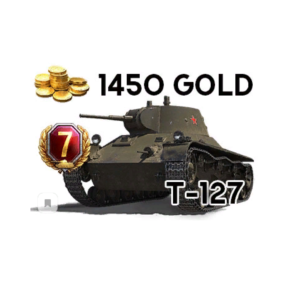 World of Tanks 1450 голды + Т-127 для Новичков