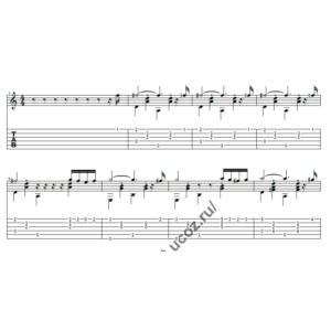 Сиртаки. Танец. Табулатура.