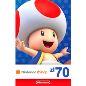 Nintendo eShop Store Poland: Карта оплаты 70 злотых