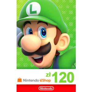 Nintendo eShop Store Poland: Карта оплаты 120 злотых