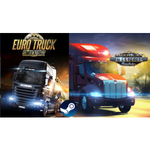 🚔🚍 Euro Truck Simulator 2 + American Truck Simulator