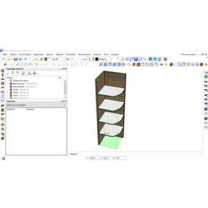 Скрипт Полки угловые для Базис Мебельщик.