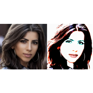 Неоновый рисунок из фото за 10 мин (бесплатный сервис)