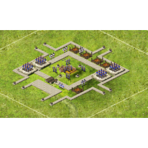 Stronghold Kingdoms attack of the wolf´s castle 4