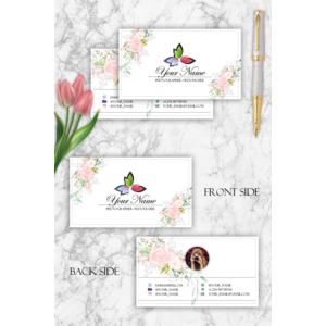 Шаблон визитной карточки для частного лица или бизнеса