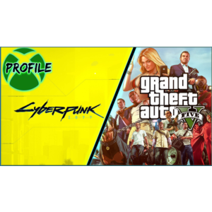 Grand Theft Auto V (GTA 5) + Cyberpunk 2077 XBOX ONE