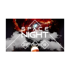 Facebook Cover Template PSD Space Night
