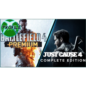 Just Cause 4 Complete+Battlefield Hardline Pre XBOX ONE
