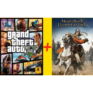 ✅ Grand Theft Auto V + Mount Blade II Bannerlord