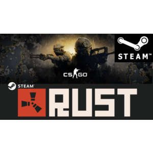 RUST + CS GO Global Offensive ОНЛАЙН (Region Free)