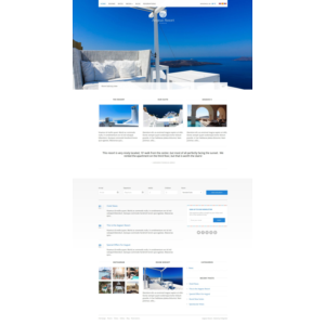 Aegean Resort - Тема WordPress | Бизнес/Отели