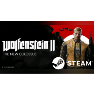 ⭐️ Wolfenstein II: The New Colossus STEAM (Region free)