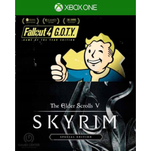 ✅Skyrim Special Edition + Fallout 4 G.O.T.Y Bundle Xbox