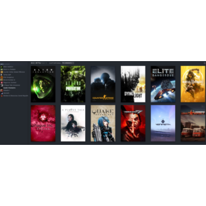 Аккаунт Steam с платными играми