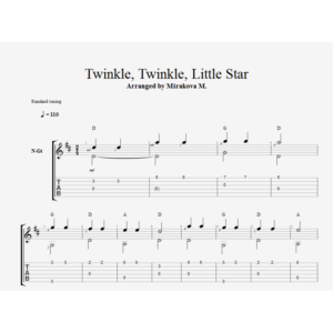 Twinkle, Twinkle, Little Star