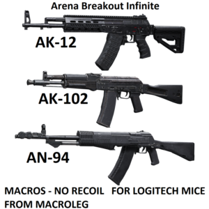 Arena Breakout Infinite. Скрипты для logitech. Пак 2